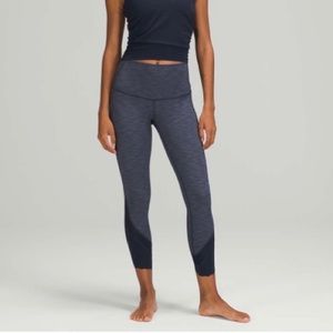Lululemon Wunder Under Scalloped Hem High-Rise Crop 23"